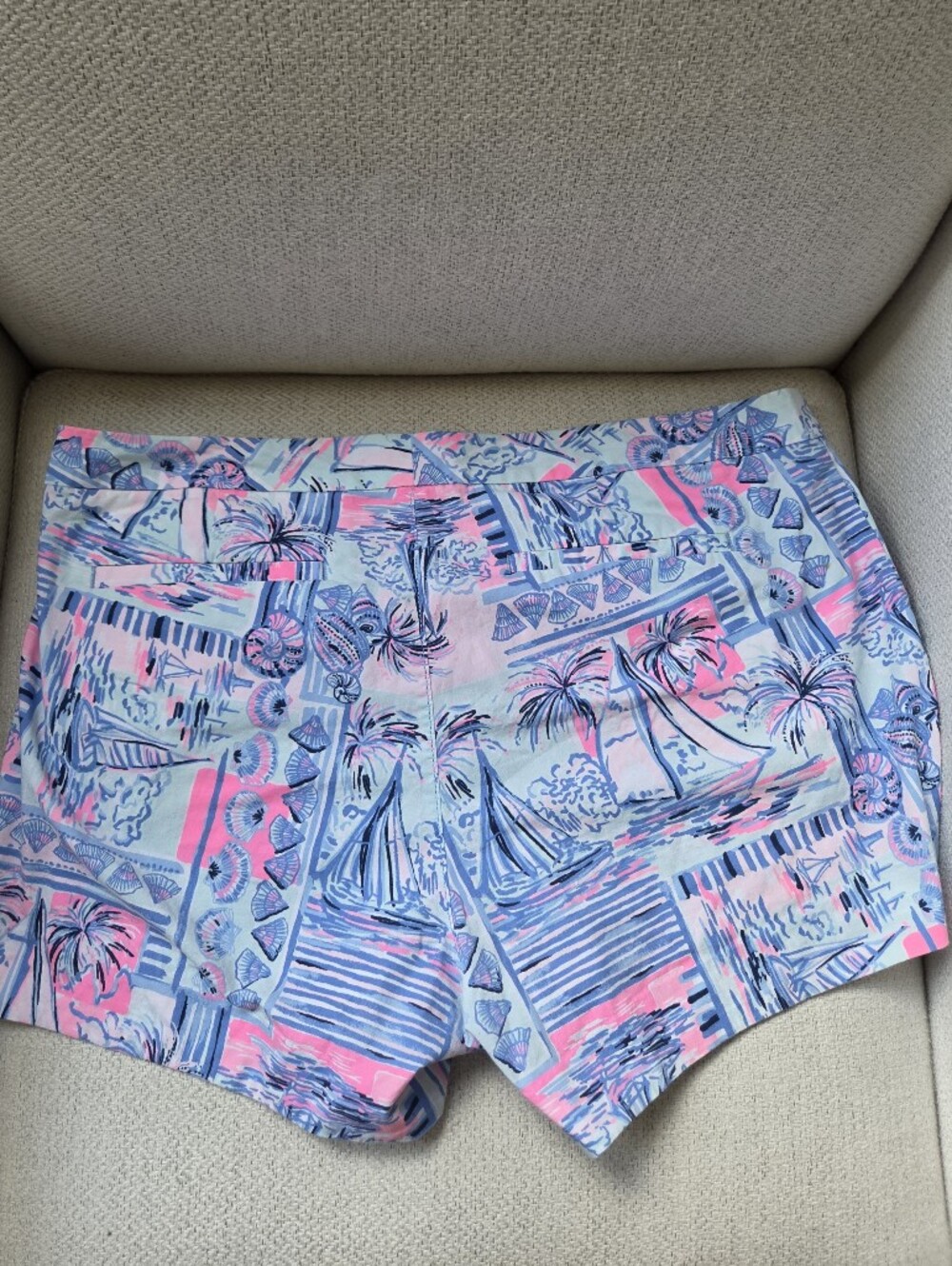 Lilly Pulitzer Adie Ruffle Shorts - Picture 6 of 6